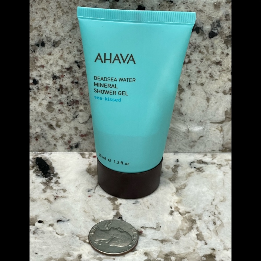 🌶5/$16 AHAVA deadsea water mineral shower gel sea kissed travel NWT